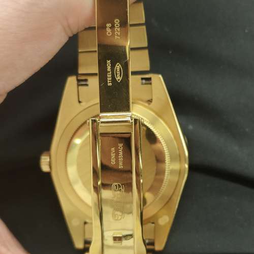 黑冰糖  18k date day 勞力士 rolex Daytona