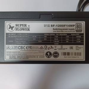Super Flower Leadex Platinum SE 1200W 80+ Platinum SF-1200F14MP / Energy-Saving