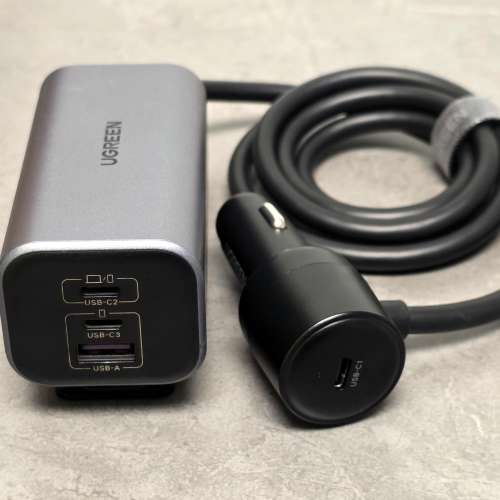 Ugreen 綠聯 150W 車用充電器 適用蘋果超快充