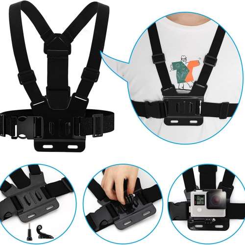 12 In1 Action Camera Accessories Basic Kit For GoPro Hero 12 Black 新手套裝