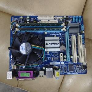 全正常GIGABYTE G41MT 底板+CPU+4GB RAM