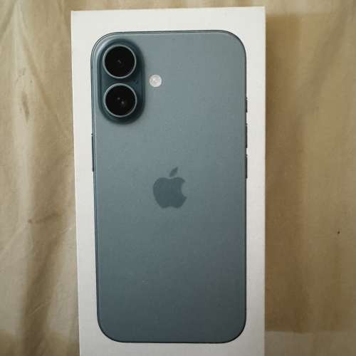 全新 iPhone 16 128gb 湖水綠 行貨有單 購自衛訊（6/6購買)