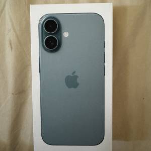 全新 iPhone 16 128gb 湖水綠 行貨有單 購自衛訊（6/6購買)