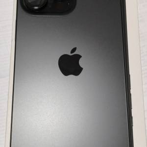 iPhone 16 pro Max 256GB 黑色 99新淨