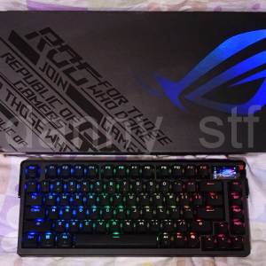 國行 ASUS ROG Azoth Extreme Mechanical Gaming Keyboard 75%無線客製化電競機械...