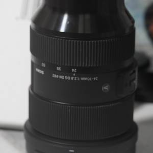 放8成新sigma 2470ART for Sony送cpl ，uv ，nd1000