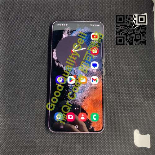 $(1) 95% Samsung 三星 S22 8+256 紫