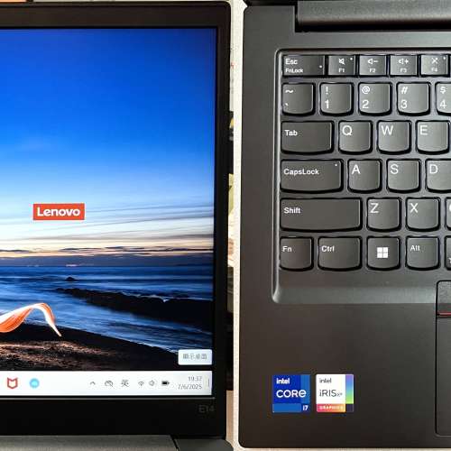 真95%新 Lenovo Thinkpad E14 Gen4, 12代 i7-1255u, 40GB RAM, 全新1TB SSD, Win11...
