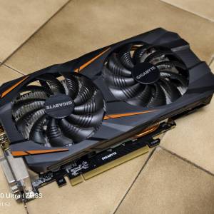 技嘉GTX1060 6G很新基本沒怎麼使用，已經清理灰塵