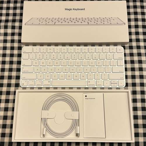 新款 Apple Magic Keyboard 3 白色 行貨 100%全新 Apple專門店買入$729 未曾使用 全...