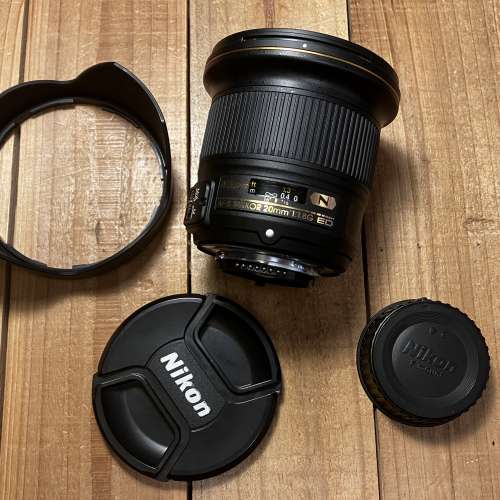 Nikon AF-S NIKKOR 20mm f1.8 G ED