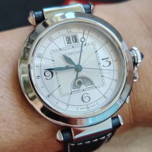 💥Cartier Pasha XL GMT  Night & Day, 42mm, 超新，單表*** 荀價平售