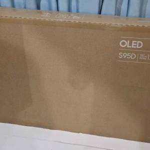 SAMSUNG 55" 55S95D QD-OLED 電視機全套已開盒有三星保養