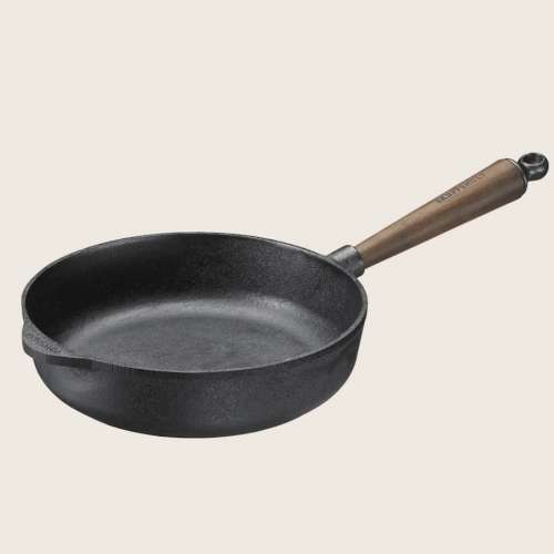 Skeppshult  Deep Skillet With Walnut Handle 9.75" / 25 cm