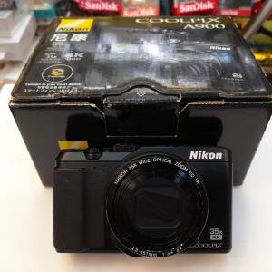 ( 追星族相機皇）Nikon  A900 35x Zoom 4K Digital Camera w/ Reversible  Monitor