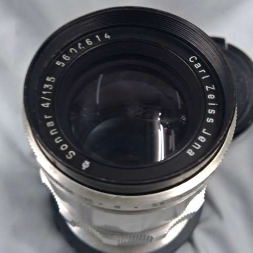 60s年代 Carl Zeiss Jena 135mm f4 sonnar /東蔡 135/4  sonnar 原 Praktina腳 現...