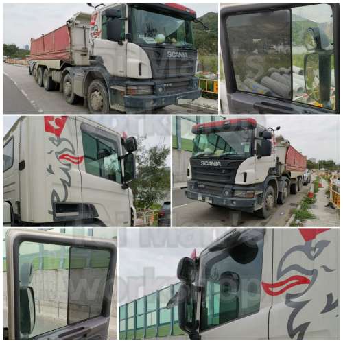 Scania 雞乸商用車磁石濾光窗網太陽擋