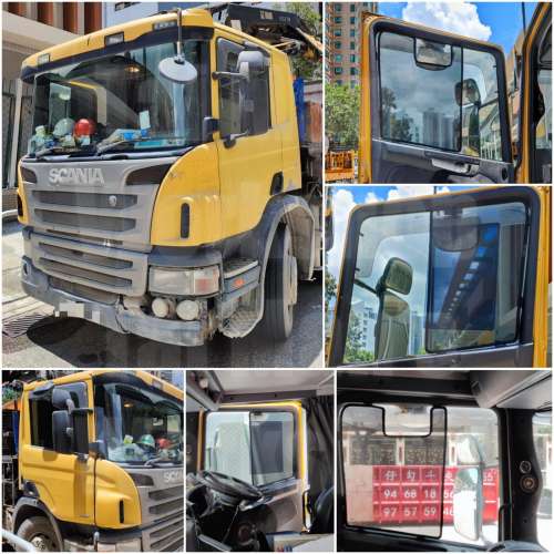 Scania 雞乸商用車磁石濾光窗網太陽擋