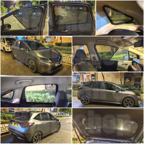 Note Epower 全車濾光窗網太陽擋