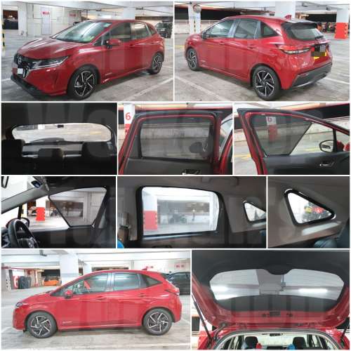 Note Epower 全車濾光窗網太陽擋