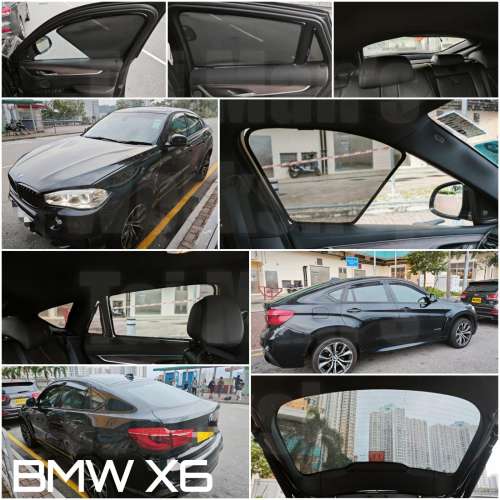 BMW X6 全車濾光窗網太陽擋