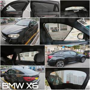 BMW X6 全車濾光窗網太陽擋
