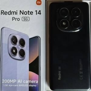 Redmi Note 14Pro 5G 12+512 港行 99%新