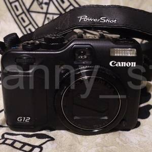 新淨 Canon PowerShot G12 行貨 專業CCD 數碼相機 (顯示鏡頭錯誤需維修)