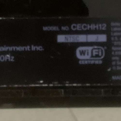 有問題 PS3 黑色厚主機  (紅燈) 零件機出售 HK$68.00