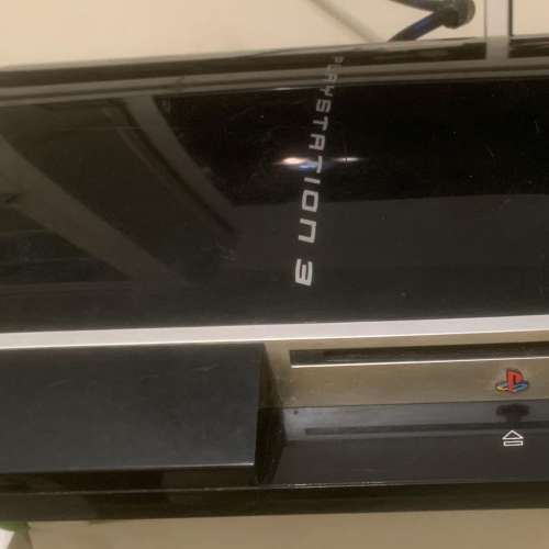 有問題 PS3 黑色厚主機  (紅燈) 零件機出售 HK$68.00