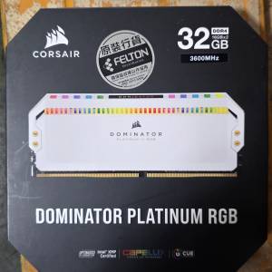 Corsair Dominator Platinum RGB 32GB(16GBx2) 3600MHz