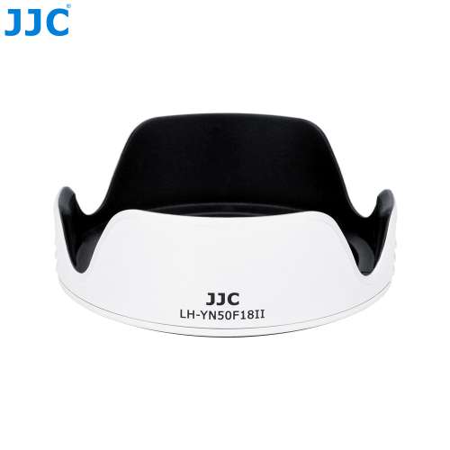 JJC LH-YN50F18II WHITE Lens Hood For Yongnu. YN 50mm f/1.8 II 鏡頭遮光罩