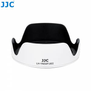 JJC LH-YN50F18II WHITE Lens Hood For Yongnu. YN 50mm f/1.8 II 鏡頭遮光罩