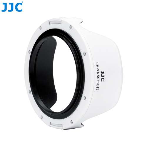 JJC LH-YN50F18II WHITE Lens Hood For Yongnu. YN 50mm f/1.8 II 鏡頭遮光罩