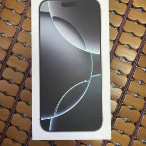 iPhone 16 pro Max白256G