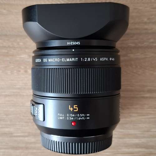 Leica 45mm macro for olympus M43