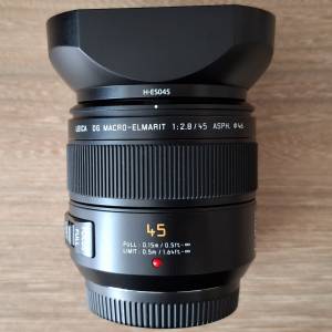 Leica 45mm macro for olympus M43