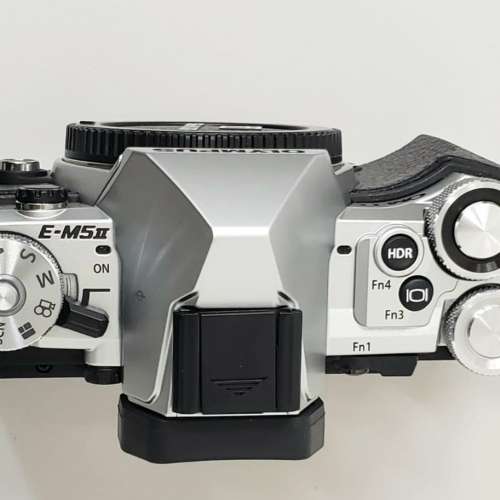 Olympus E-M5 Mark II (em5 第2代銀色淨機身) + HLD-6P 電池底座 + HLD-8G 金屬手...