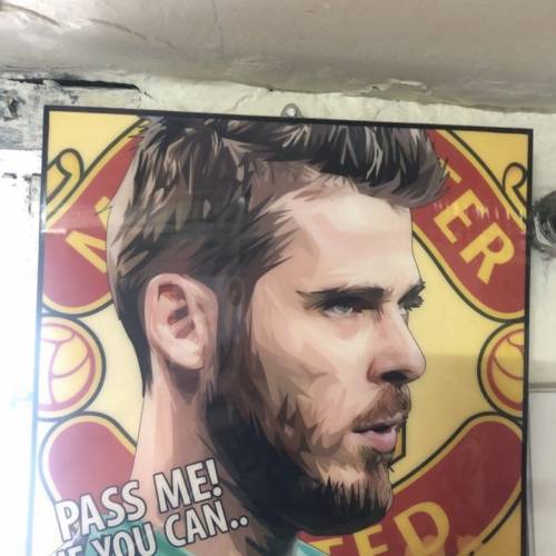 相框架曼聯迪基亞門將擺設框架