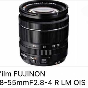 全新 Fujifilm XF18-55mmf2.8-4 XF 18-55mm f2.8-4 R LM OIS - 全新 盒裝 水貨