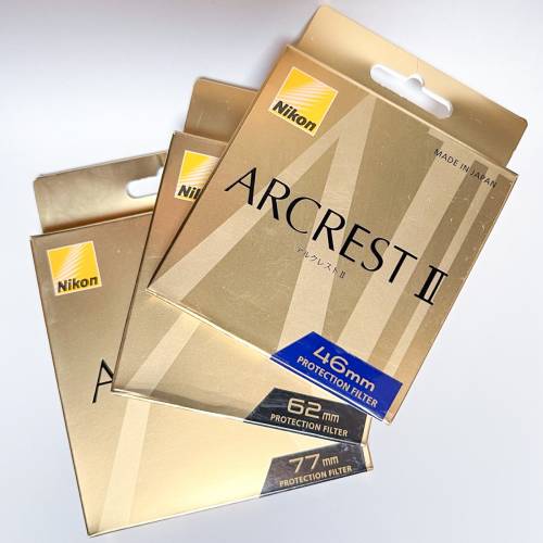 Nikon Arcrest filter 46mm 62mm 77mm
