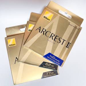 Nikon Arcrest filter 46mm 62mm 77mm