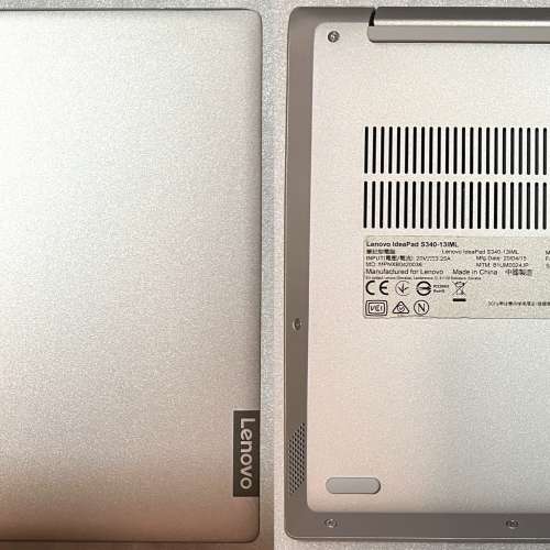 (特價,不議)真95%新 Lenovo Ideapad S340-13IML,10代 i7-10510U, 8GB, 全新512GB S...