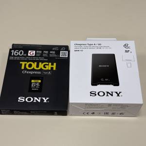 Sony Tough CF express type A 160G  咭連讀咭器