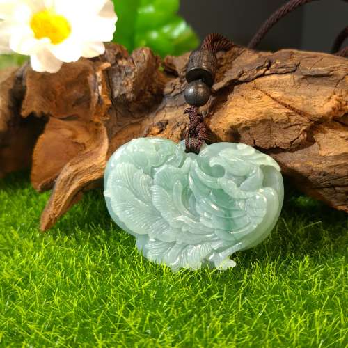 立體雕鳳凰如意吊牌