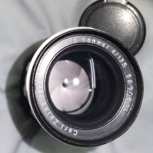 60s年代 Carl Zeiss Jena 135mm f4 sonnar /東蔡 135/4  sonnar 原 Praktina腳 現...