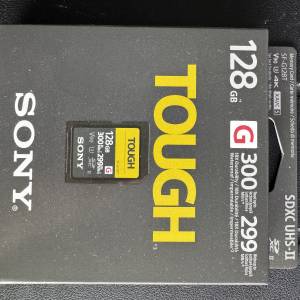 Sony SDXC Tough SF-G128T card 128G 全新 V90 U3