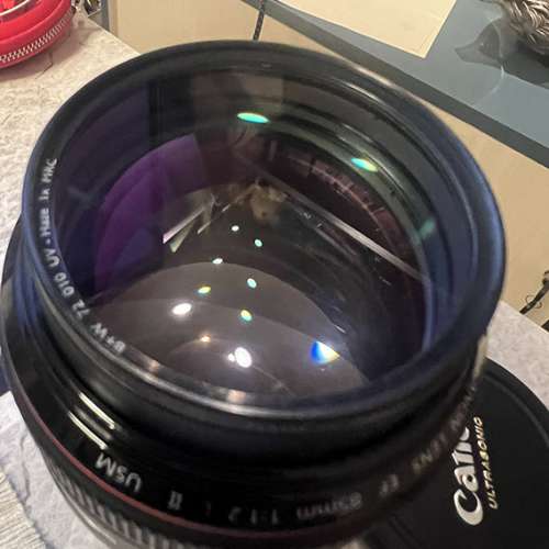 Canon EF 85mm 1.2L II USM 連 B+W filter