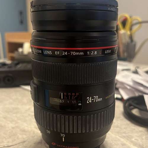 Canon EF 24-70mm f/2.8 L USM 連 B+W filter