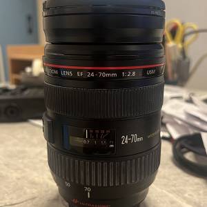 Canon EF 24-70mm f/2.8 L USM 連 B+W filter